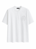 Chrome Hearts Horseshoe Logo Pocket T-Shirt-White